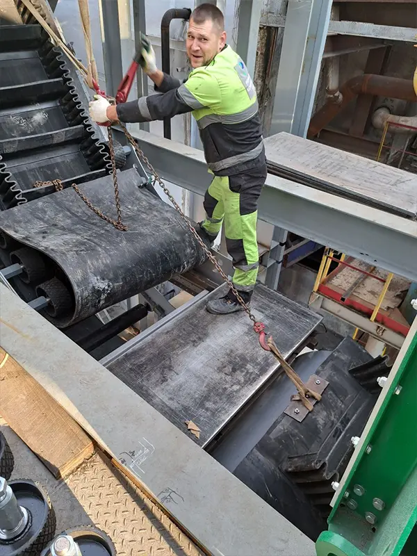 Cleated Conveyor Belt